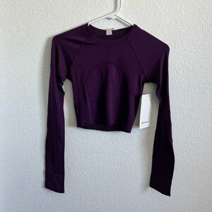 Lululemon Swiftly Tech Long Sleeve Shirt 2.0 *Cropped